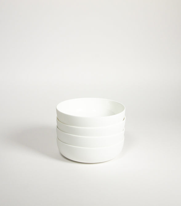 PLATO HONDO PORCELANA MATE S