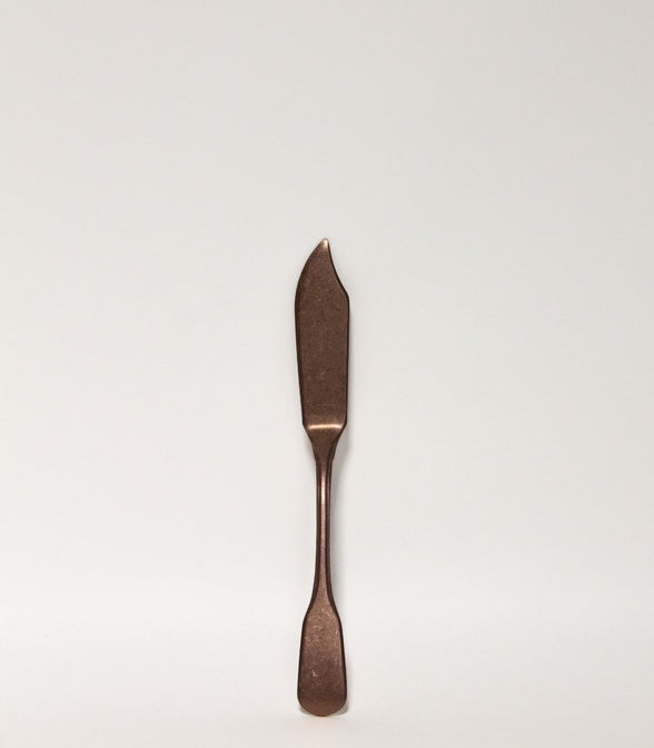 CUCHILLO PESCADO ACABADO LAVADO BRONCE MATE