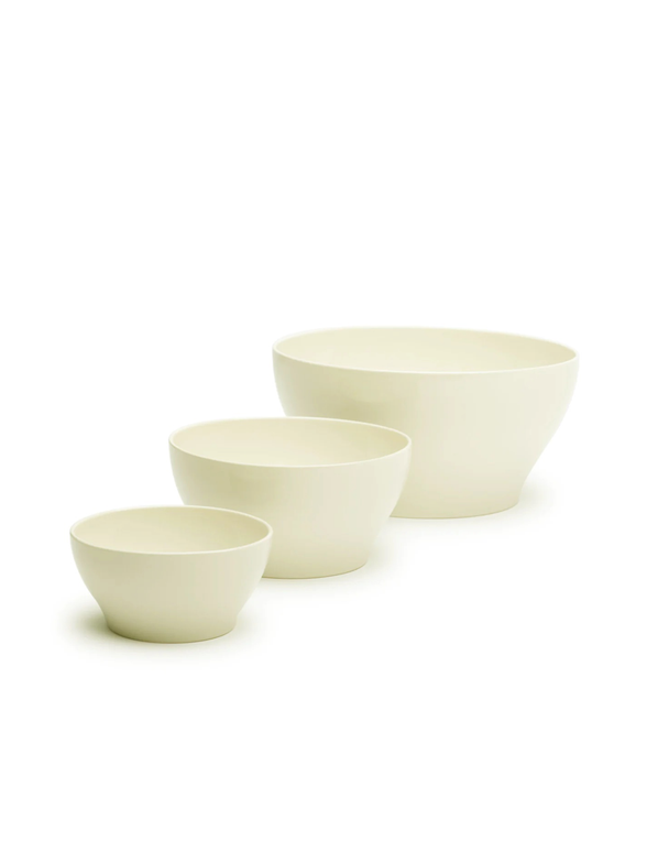 6 BOWLS IN STONEWARE S