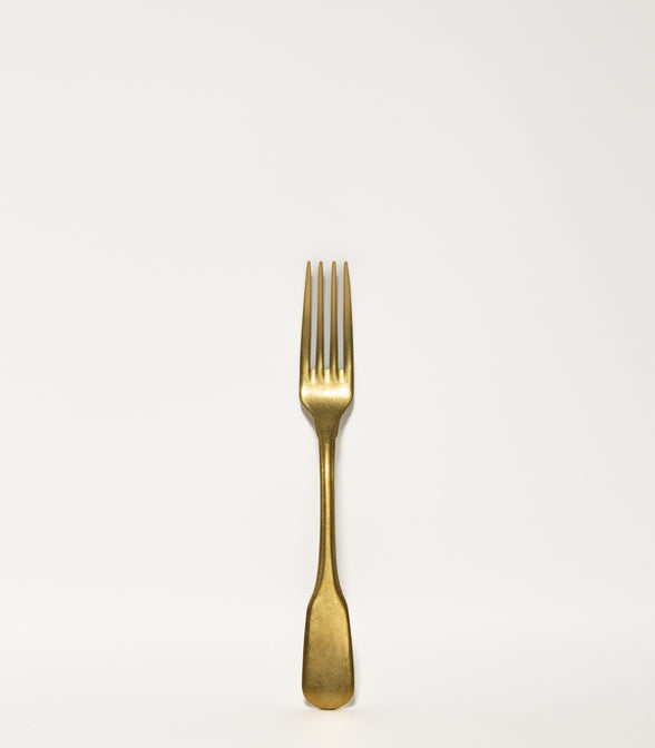 4 TABLE FORKS IN GOLD STONEWASHED FINISH